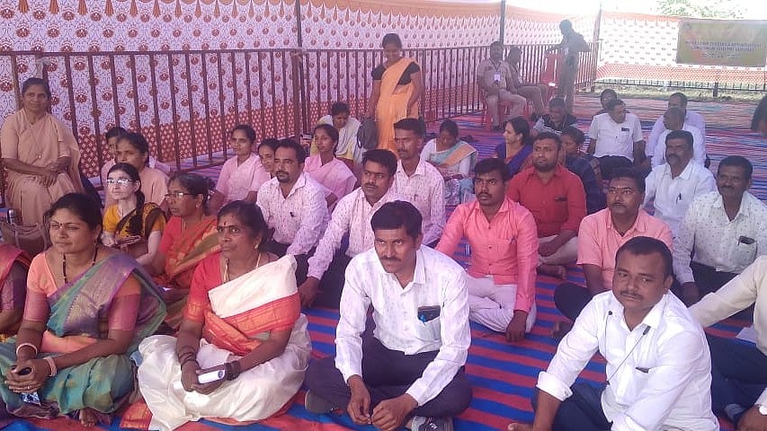 ಬೆಳಗಾವಿ | ವಿಶೇಷ ಶಾಲೆಗಳ ಶಿಕ್ಷಕರ ವೇತನ ತಾರತಮ್ಯ ನಿವಾರಿಸಲು ಆಗ್ರಹಿಸಿ ಧರಣಿ