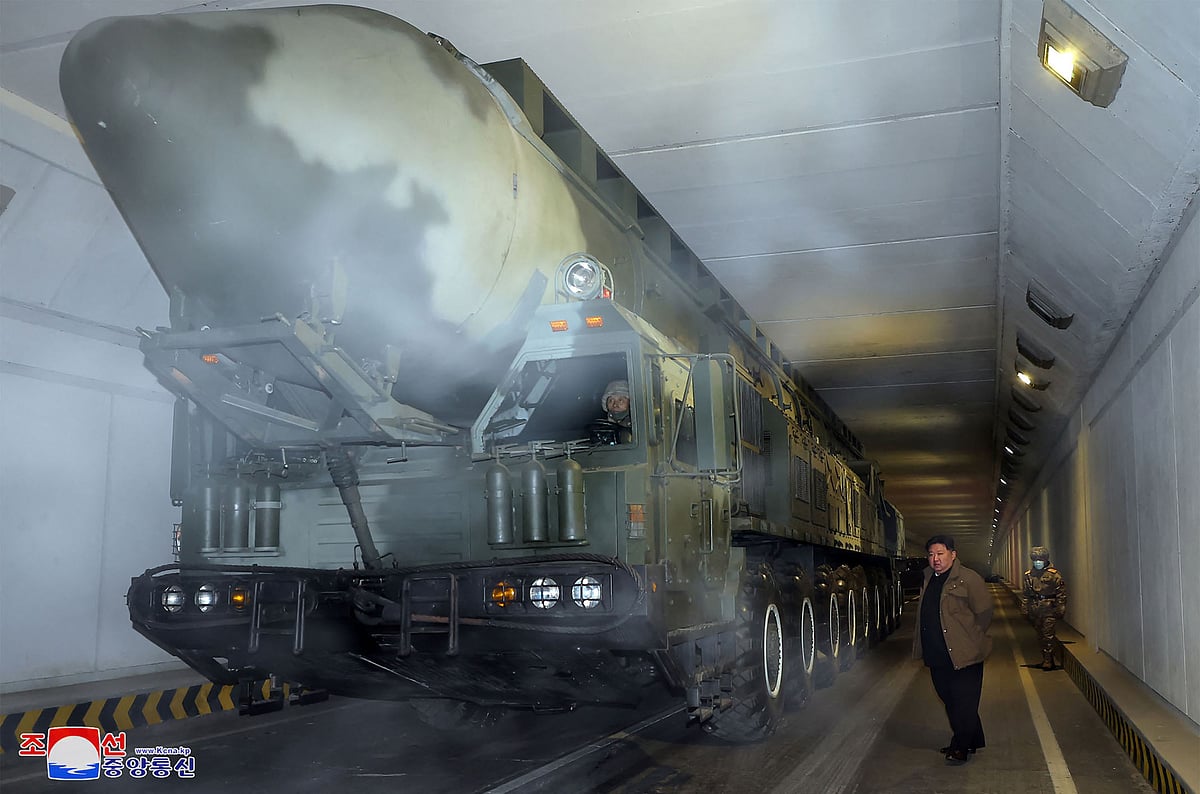 ಕೆಣಕಿದರೆ ಅಣ್ವಸ್ತ್ರ ಪ್ರಯೋಗ: ಉತ್ತರ ಕೊರಿಯಾದ ನಾಯಕ ಕಿಮ್‌ ಜಾಂಗ್‌ ಉನ್‌ 
