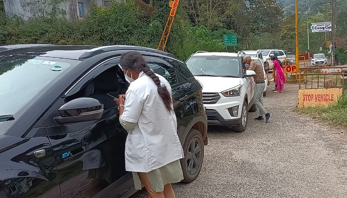 ಕೋವಿಡ್: ಕೇರಳ ಗಡಿಯಲ್ಲಿ ತಪಾಸಣೆ ಆರಂಭ