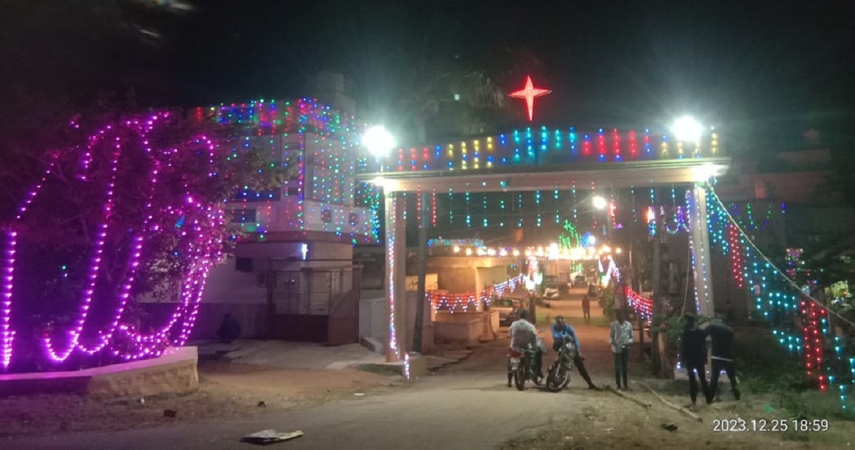 ಕೋಲಾರ ಹೊರವಲಯದ ಬೆತ್ತನಿ ಗ್ರಾಮದಲ್ಲಿ ಕ್ರಿಸ್‌ಮಸ್‌ ಆಚರಣೆ