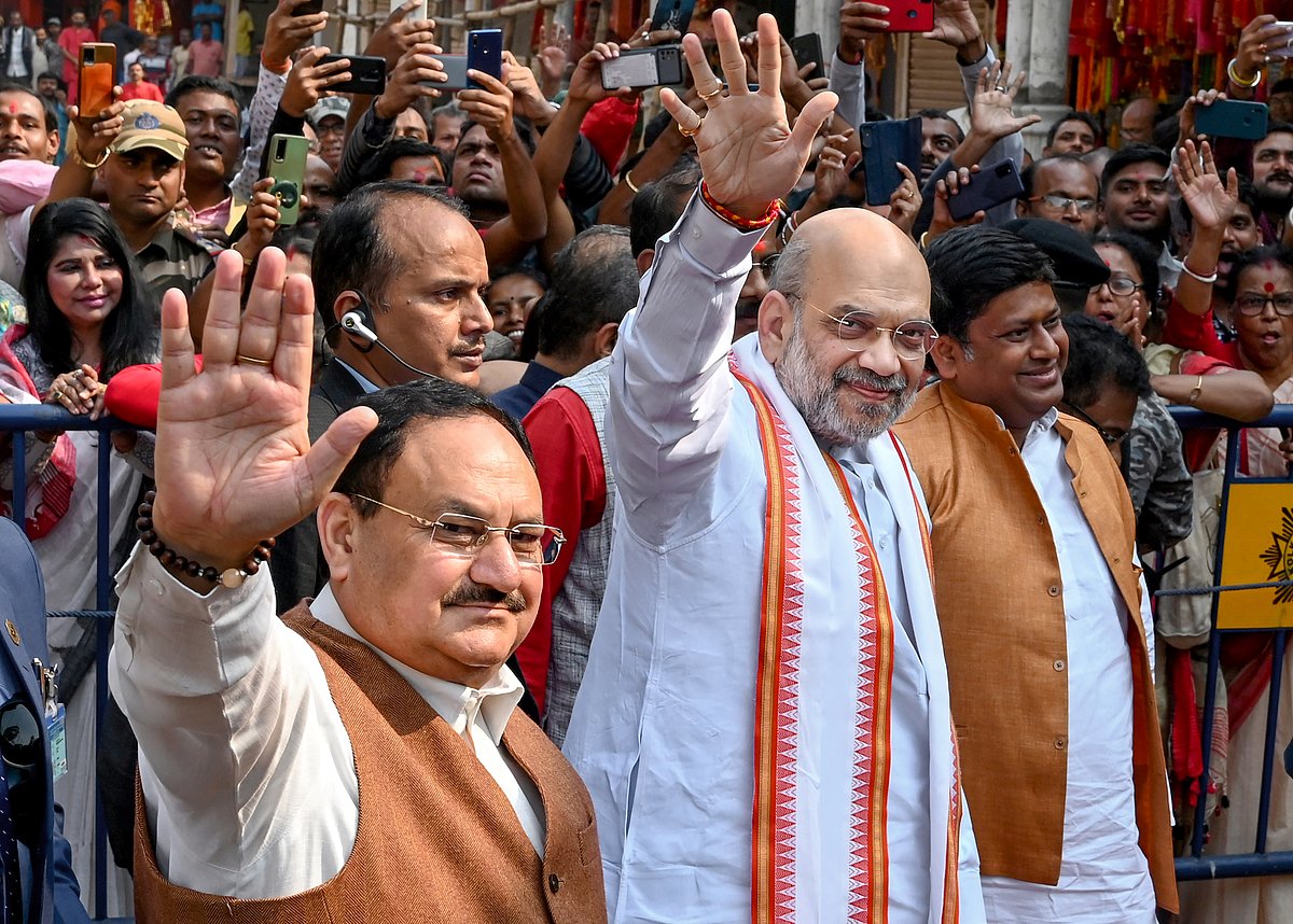 ಪಶ್ಚಿಮ ಬಂಗಾಳದಲ್ಲಿ ಚುನಾವಣಾ ಸಿದ್ಧತೆ: ಜೆ.ಪಿ. ನಡ್ಡಾ-ಅಮಿತ್ ಶಾ ಸರಣಿ ಸಭೆ