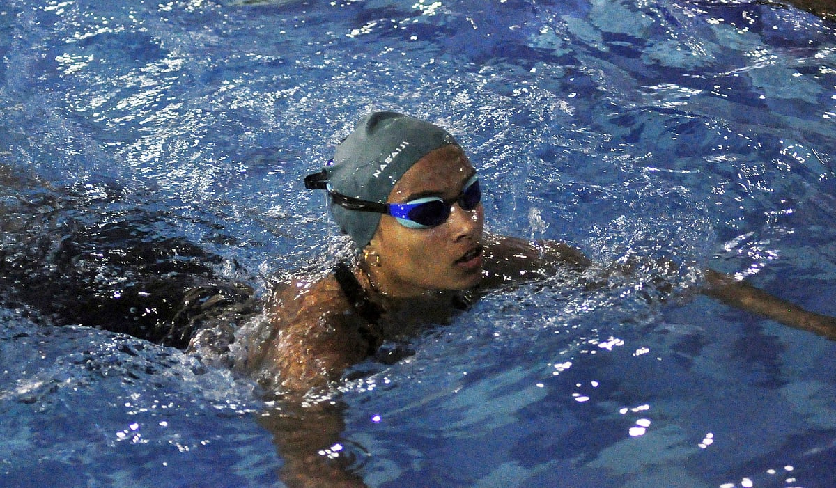 ರಾಜ್ಯ ಶಾರ್ಟ್ ಕೋರ್ಸ್ ಈಜು ಚಾಂಪಿಯನ್‌ಷಿಪ್‌: ಕೂಟ ದಾಖಲೆ ಬರೆದ ಹಿತೈಷಿ, ನೈಶಾ 