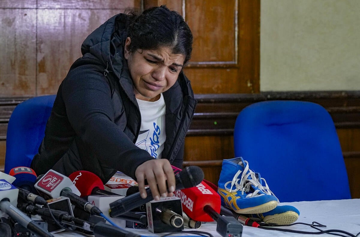 ಬ್ರಿಜ್‌ಭೂಷಣ್ ಆಪ್ತ WFI ಅಧ್ಯಕ್ಷ; ಕುಸ್ತಿಗೆ ವಿದಾಯ ಹೇಳಿದ ಸಾಕ್ಷಿ ಮಲಿಕ್