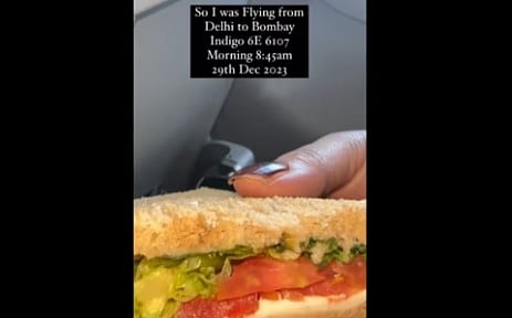 ಇಂಡಿಗೊ: ಸ್ಯಾಂಡ್‌ವಿಚ್‌ನಲ್ಲಿ ಹುಳು ಪತ್ತೆ, ವಿಡಿಯೊ ಹರಿದಾಟ