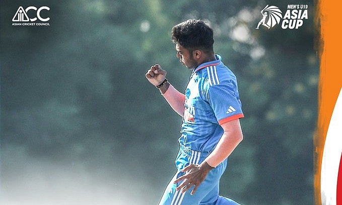 U19 Asia cup: ಲಿಂಬಾನಿಗೆ 7 ವಿಕೆಟ್; ನೇಪಾಳ ಮಣಿಸಿದ ಭಾರತ ಸೆಮಿಫೈನಲ್‌ಗೆ ಲಗ್ಗೆ