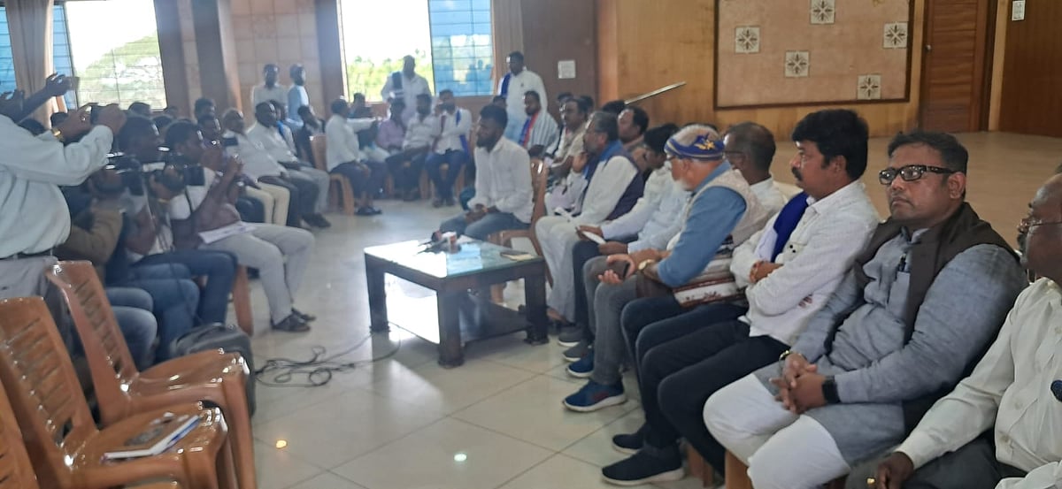  ಗೇರಮರಡಿ ಅಸ್ಪೃಶ್ಯತೆ ಘಟನೆ; ಆರೋಪಿಗಳ ಬಂಧನಕ್ಕೆ ಒತ್ತಾಯ  