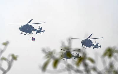 ಸೇನಾ ಯೋಧರ ಪ್ರದರ್ಶನ