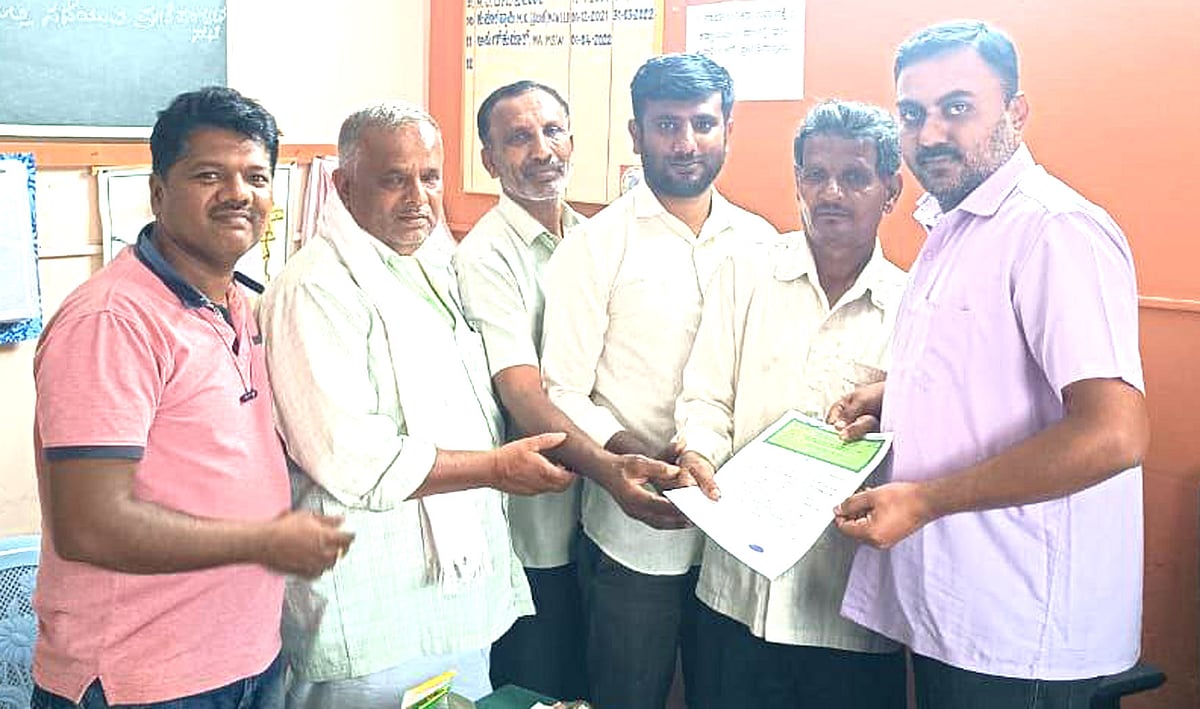 ಅಂಗನವಾಡಿ ಕೇಂದ್ರಕ್ಕೆ ₹4 ಲಕ್ಷ ಮೌಲ್ಯದ ಭೂದಾನ ಮಾಡಿದ ರೈತ