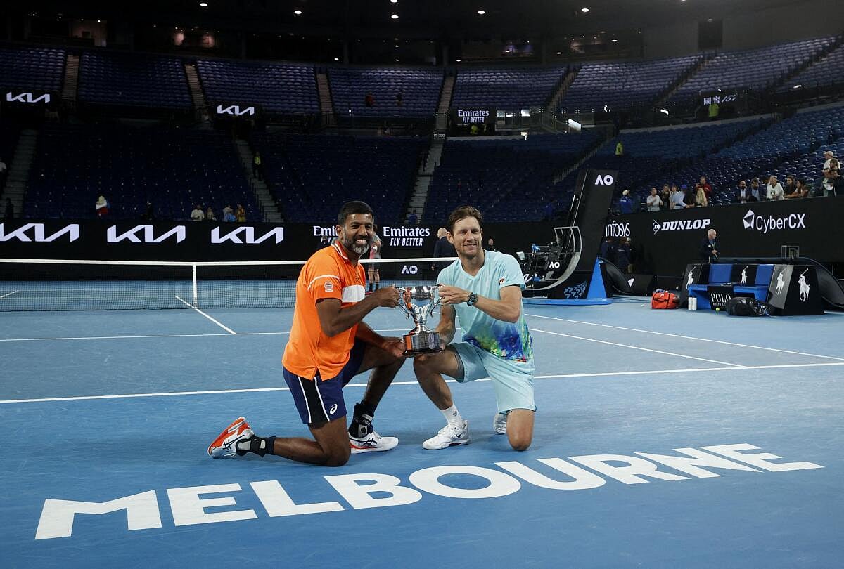 Australian Open: ರೋಹನ್ ಬೋಪಣ್ಣಗೆ ಚೊಚ್ಚಲ ಡಬಲ್ಸ್ ಕಿರೀಟ