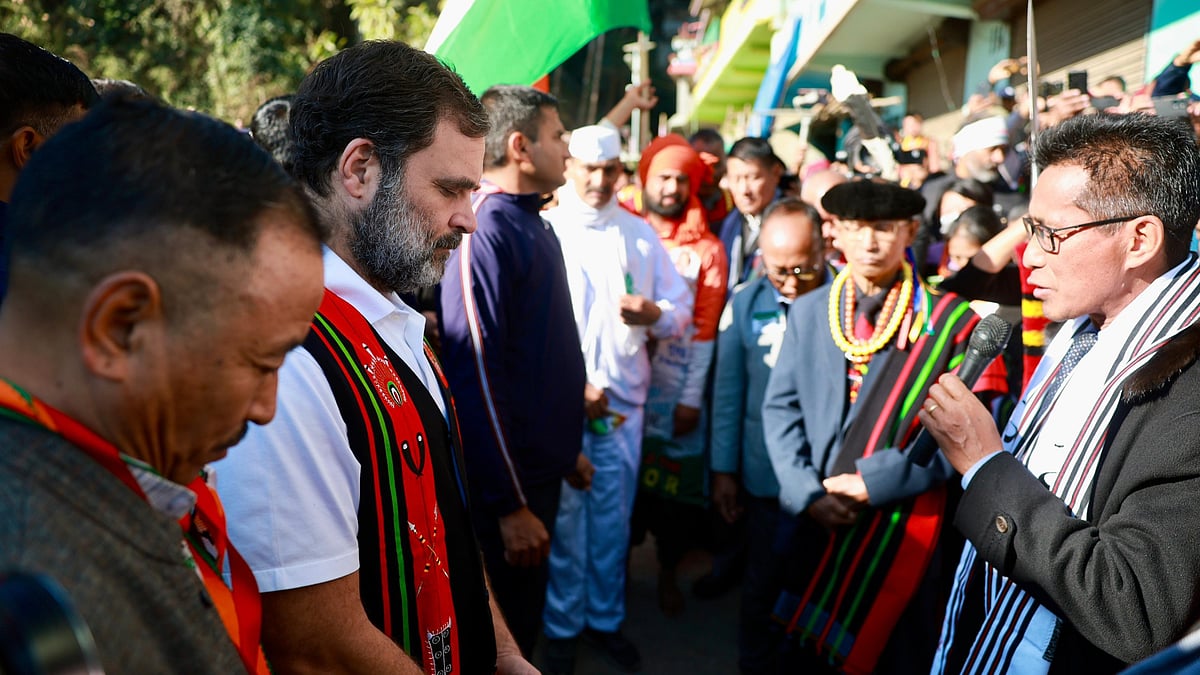 ಭಾರತ್‌  ಜೋಡೊ ನ್ಯಾಯ ಯಾತ್ರೆ: ನಾಗಾಲ್ಯಾಂಡ್ ಜನರೊಂದಿಗೆ ರಾಹುಲ್ ಸಂವಾದ