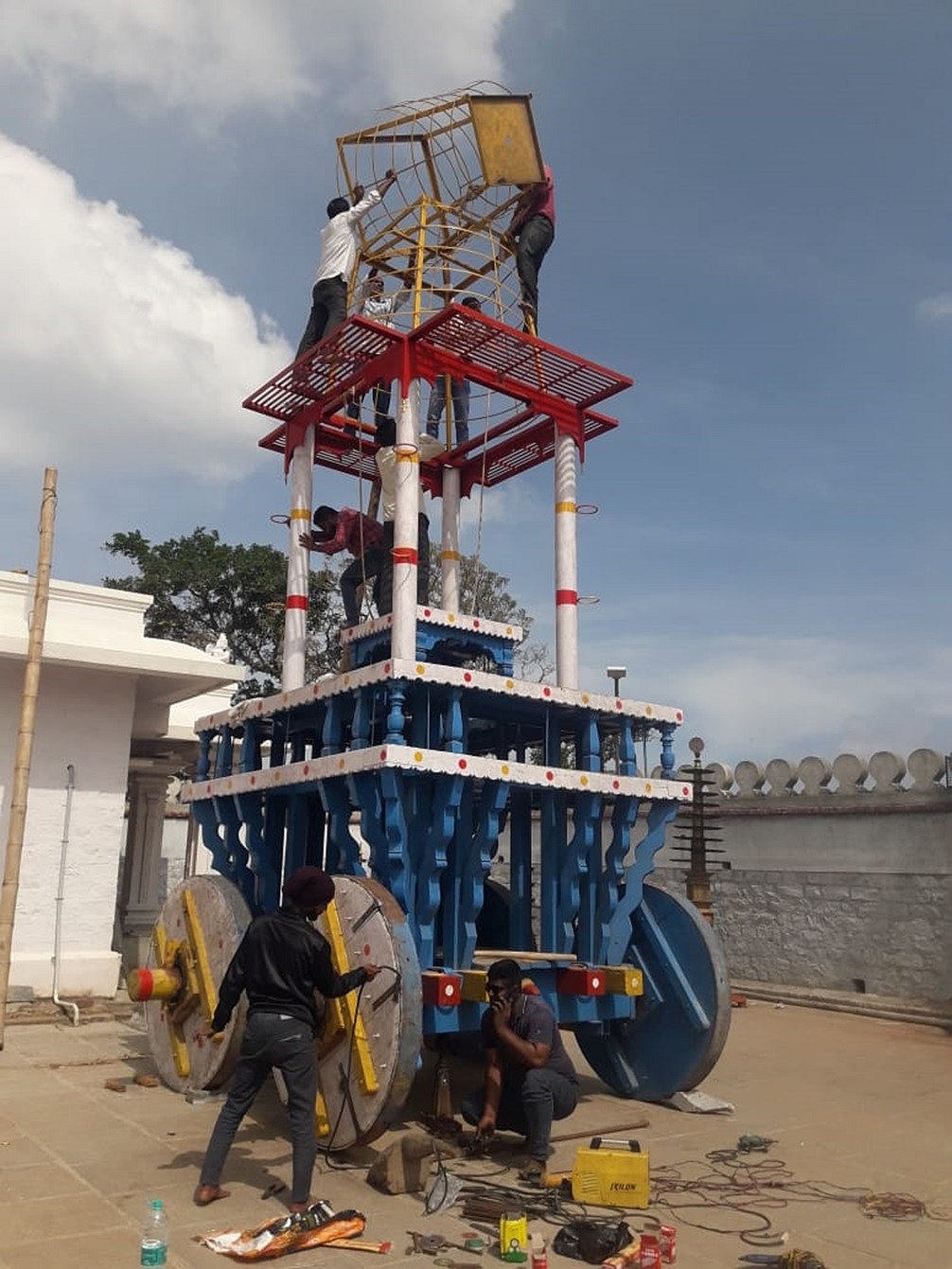 ಬಿಳಿಗಿರಿಬೆಟ್ಟ:16ಕ್ಕೆ ರಂಗನಾಥಸ್ವಾಮಿ ರಥೋತ್ಸವ, ಚಿಕ್ಕತೇರು ಕಟ್ಟುವ ಕಾರ್ಯ ಆರಂಭ