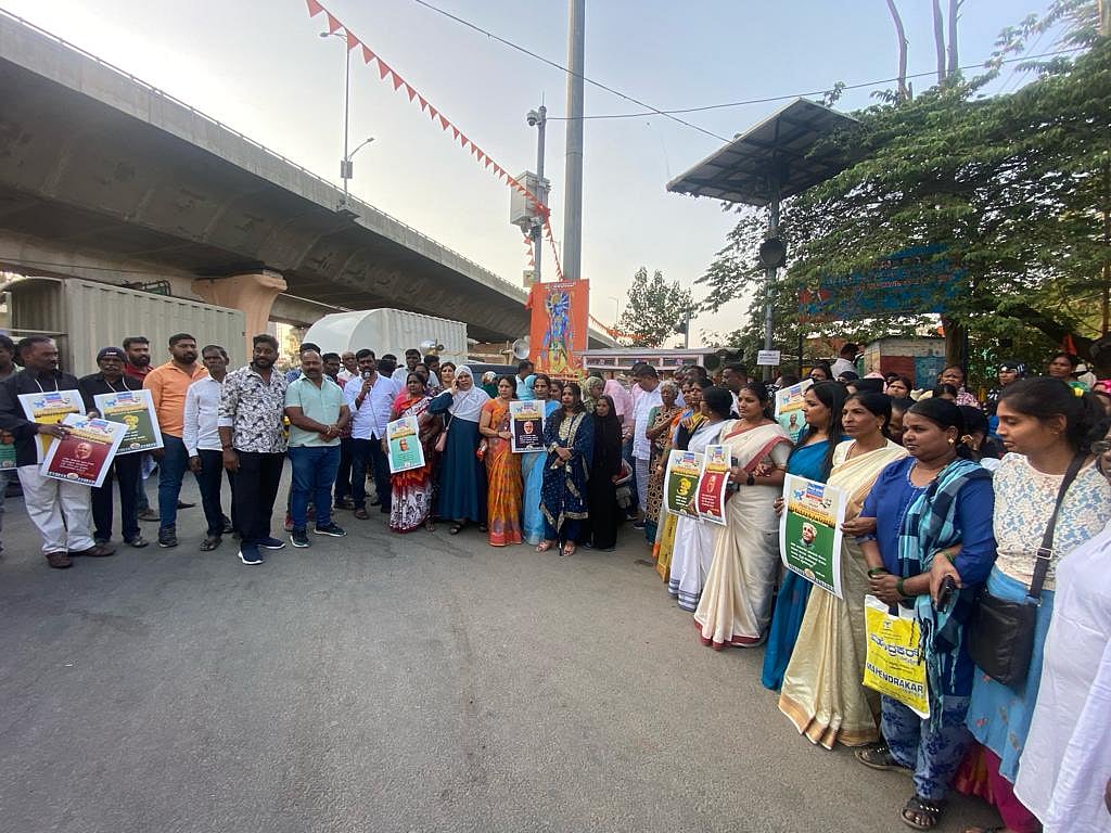 ಧಾರ್ಮಿಕ ಸಹಿಷ್ಣುವಾಗಿದ್ದಕ್ಕೇ ಗಾಂಧಿ ಹತ್ಯೆ ನಡೆಯಿತು: ವಿ.ಎಸ್.ಉಗ್ರಪ್ಪ