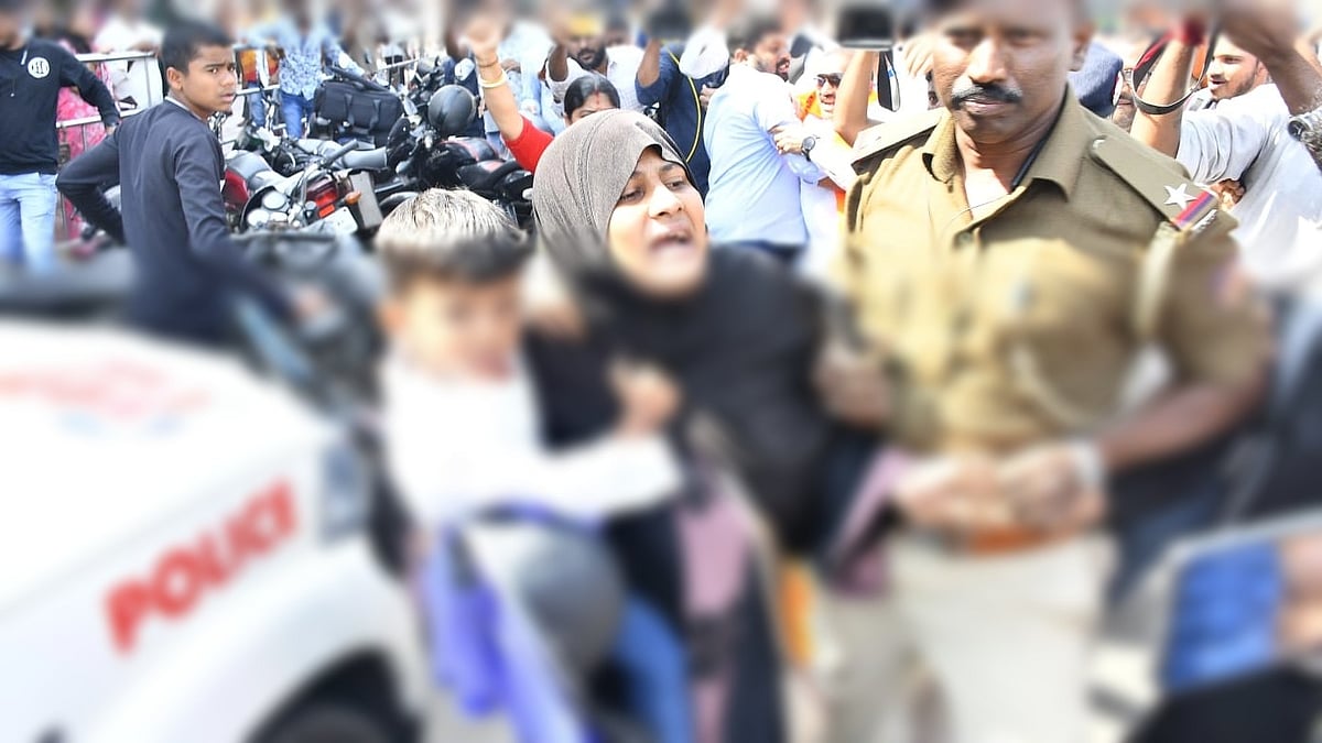 ಶಿವಮೊಗ್ಗ: BJP ಸಂಭ್ರಮಾಚರಣೆ ಸ್ಥಳದಲ್ಲಿ ‘ಅಲ್ಲಾಹು ಅಕ್ಬರ್’ ಘೋಷಣೆ ಕೂಗಿದ ಮಹಿಳೆ