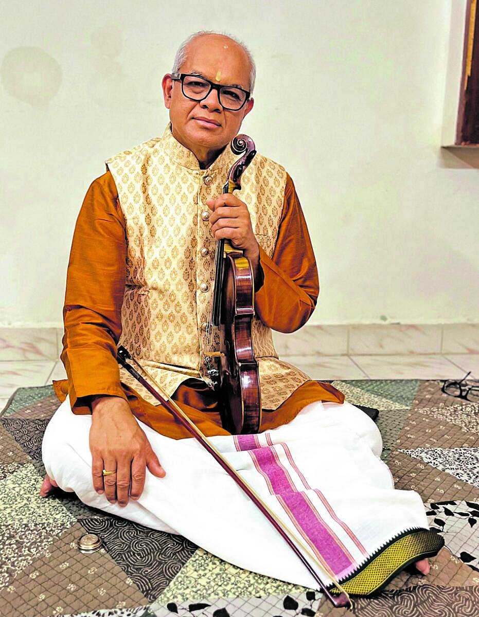 ಸಾಧನೆ: ಪಿಟೀಲು ನಾದ ಸಂಗೀತದ ಅನುಸಂಧಾನ