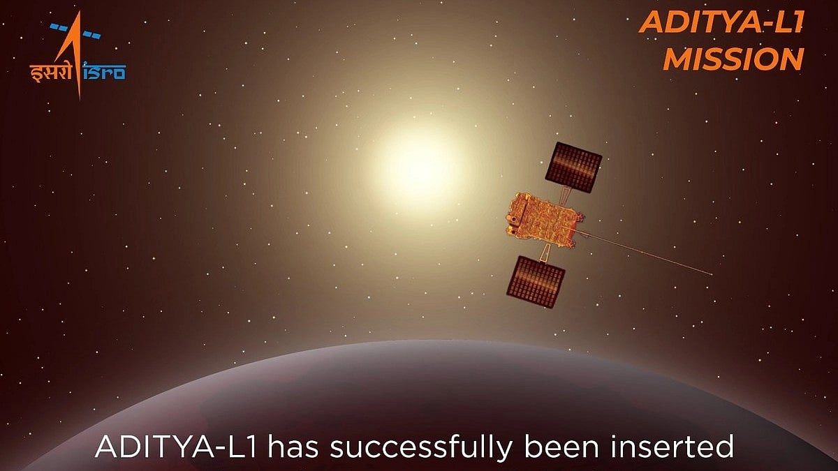 ಇಸ್ರೊ ಮತ್ತೊಂದು ಸಾಹಸ: ನಿಗದಿತ ಕಕ್ಷೆ ತಲುಪಿದ ಆದಿತ್ಯ ಎಲ್-1 ನೌಕೆ!