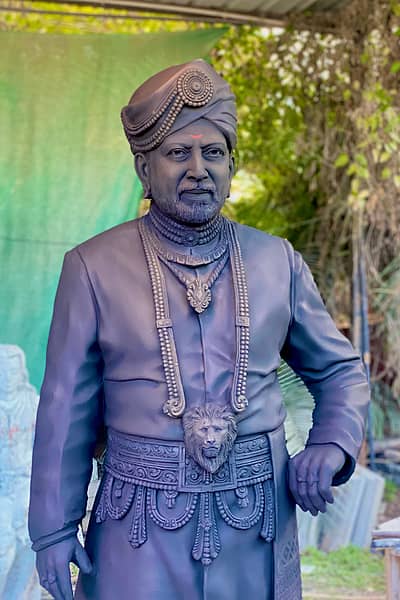 ಅರುಣ್‌ ಯೋಗಿರಾಜ್ ಕೆತ್ತನೆ ಮಾಡಿರುವ ನಟ ವಿಷ್ಣುವರ್ಧನ್‌ ಪುತ್ಥಳಿ