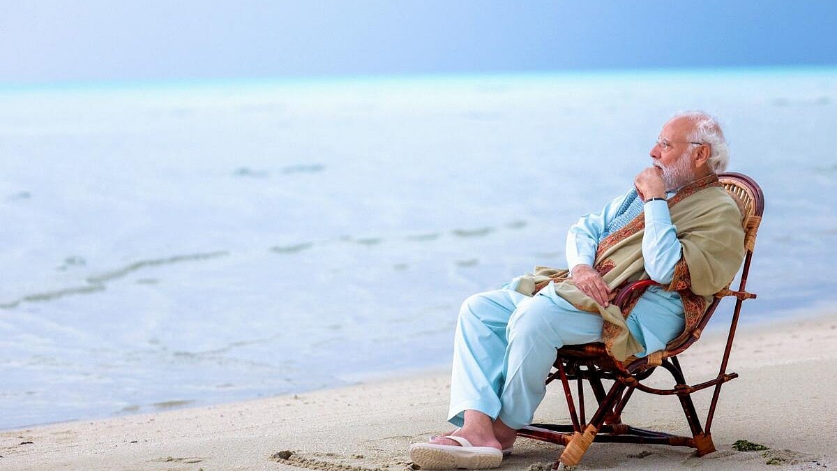 ಲಕ್ಷದ್ವೀಪದಲ್ಲಿ ಪ್ರಧಾನಿ ಮೋದಿ ವಿಹಾರ: ಚಿತ್ರಗಳಲ್ಲಿ ನೋಡಿ