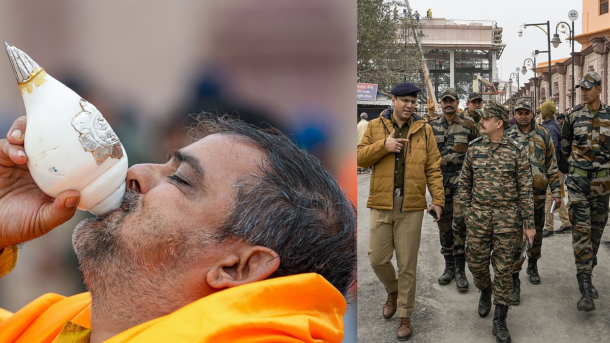 PHOTOS| ರಾಮ ಮೂರ್ತಿ ಪ್ರಾಣ ಪ್ರತಿಷ್ಠಾಪನೆ: ಅಯೋಧ್ಯೆ ನಗರದಲ್ಲಿ ಭರ್ಜರಿ ಸಿದ್ಧತೆ