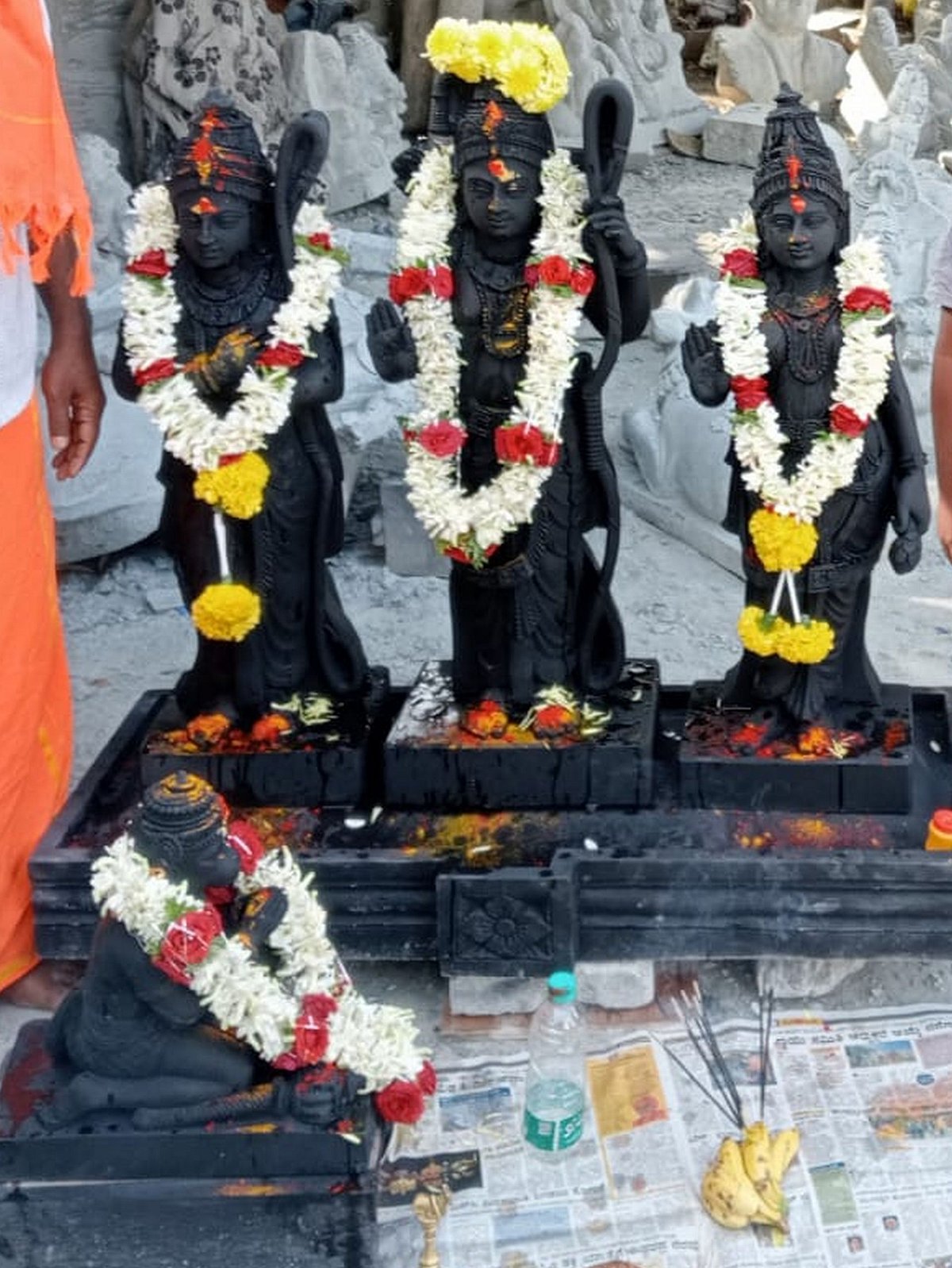 ಅರುಣ್‌ ಯೋಗಿರಾಜ್‌ ಕೆತ್ತಿರುವ ಇನ್ನೊಂದು ರಾಮಮೂರ್ತಿ ಮಂಡ್ಯದಲ್ಲಿ ಪ್ರತಿಷ್ಠಾಪನೆ