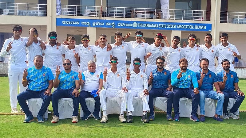 Cooch Behar Trophy | 9 ವಿಕೆಟ್‌ಗಳ ಅಂತರದ ಜಯ: ಕರ್ನಾಟಕ ಫೈನಲ್‌ಗೆ