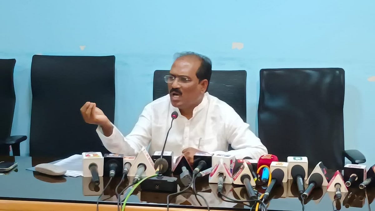 ಸಮಾಜಘಾತುಕ ವ್ಯಕ್ತಿ ಪರ ಬಿಜೆಪಿ ಪ್ರತಿಭಟನೆ ಸರಿಯಲ್ಲ: ಶಾಸಕ ಪ್ರಸಾದ ಅಬ್ಬಯ್ಯ