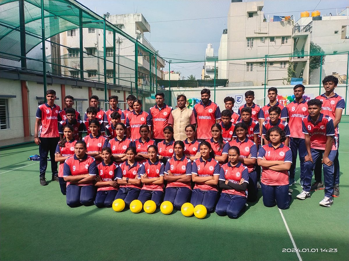 ಡಾಡ್ಜ್‌ಬಾಲ್ ಚಾಂಪಿಯನ್‌ಷಿಪ್‌: ರಾಜ್ಯ ತಂಡಕ್ಕೆ ವಿಶ್ರುತ್‌, ವಂದನಾ ಸಾರಥ್ಯ