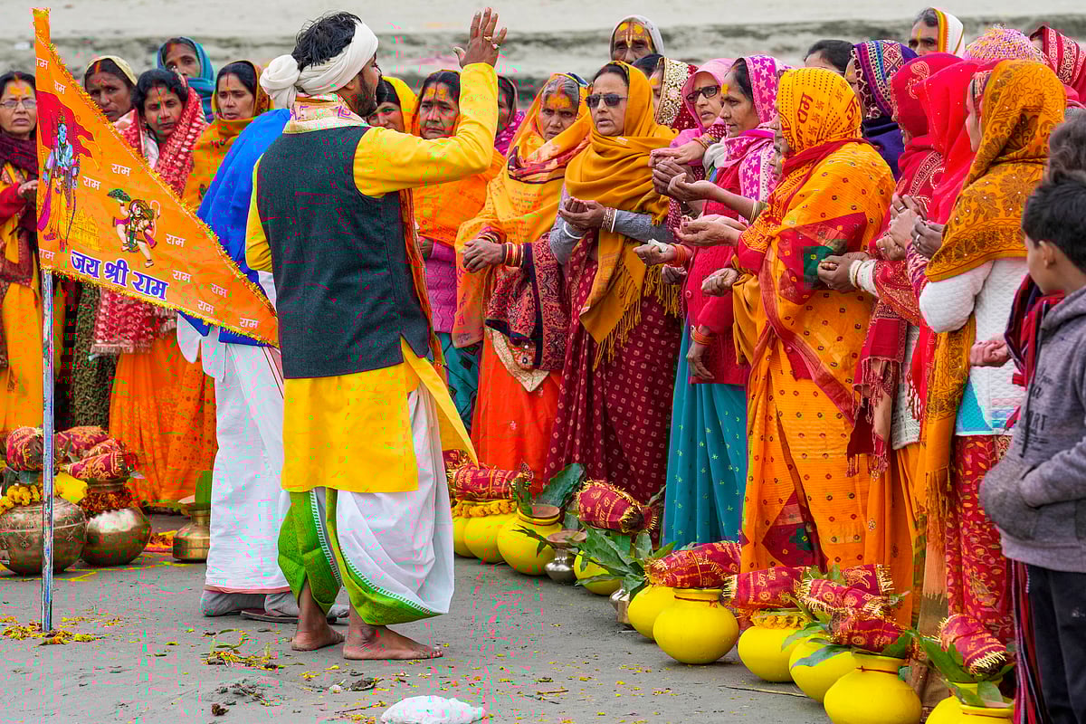 ಅಯೋಧ್ಯೆ | ಧಾರ್ಮಿಕ ಆಚರಣೆ ರಾಮ ಮಂದಿರ ಸಂಕೀರ್ಣಕ್ಕೆ ಸ್ಥಳಾಂತರ
