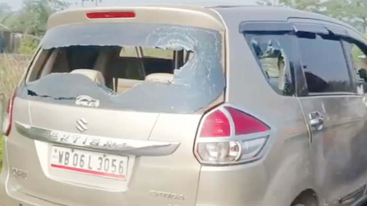 ಪಶ್ಚಿಮ ಬಂಗಾಳದಲ್ಲಿ ಇ.ಡಿ ಅಧಿಕಾರಿಗಳ ಕಾರಿನ ಮೇಲೆ ದಾಳಿ