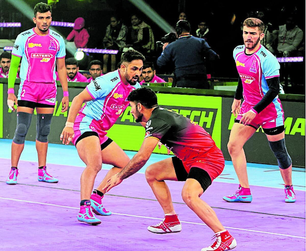 Pro Kabaddi: ಬೆಂಗಳೂರು, ಪ್ಯಾಂಥರ್ಸ್‌ ಪಂದ್ಯ ಟೈ