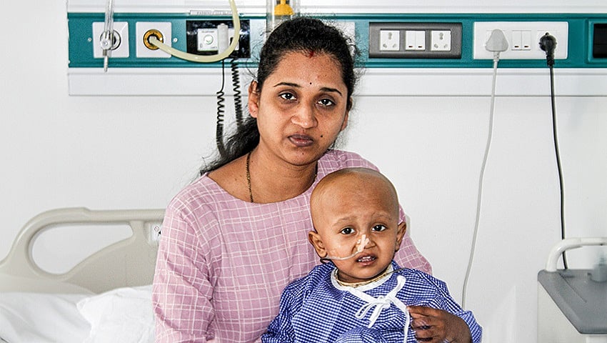 2 ವರ್ಷದ ಹರಿವರ್ಧನ್‌ಗೆ ಕ್ಯಾನ್ಸರ್: ನೆರವಿಗಾಗಿ ಕಾಯುತ್ತಿರುವ ಕುಟುಂಬ
