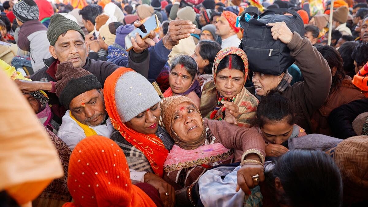 Video | ಅಯೋಧ್ಯೆ: ಬಾಲರಾಮನ ದರ್ಶನಕ್ಕೆ ಭಾರೀ ನೂಕುನುಗ್ಗಲು