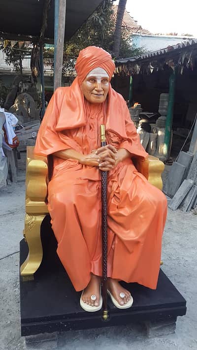 ಕಲ್ಲಿನಲ್ಲಿ ಅರಳಿದ ಸಿದ್ಧಗಂಗಾ ಶ್ರೀ