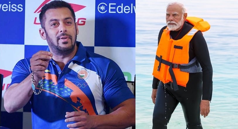 ಬೆರಗುಗೊಳಿಸುವ ಲಕ್ಷದ್ವೀಪದಲ್ಲಿ ಮೋದಿಯನ್ನು ನೋಡಲು ತುಂಬಾ ಖುಷಿಯಾಗಿದೆ: ಸಲ್ಮಾನ್