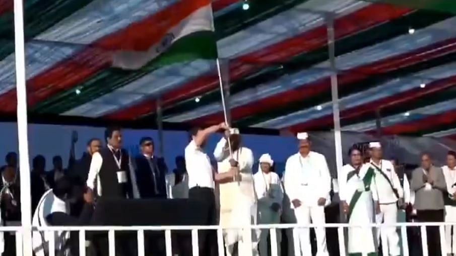 ಮಣಿಪುರ: ನ್ಯಾಯ ಯಾತ್ರೆಗೆ ಚಾಲನೆ ನೀಡಿದ ಖರ್ಗೆ, ರಾಹುಲ್