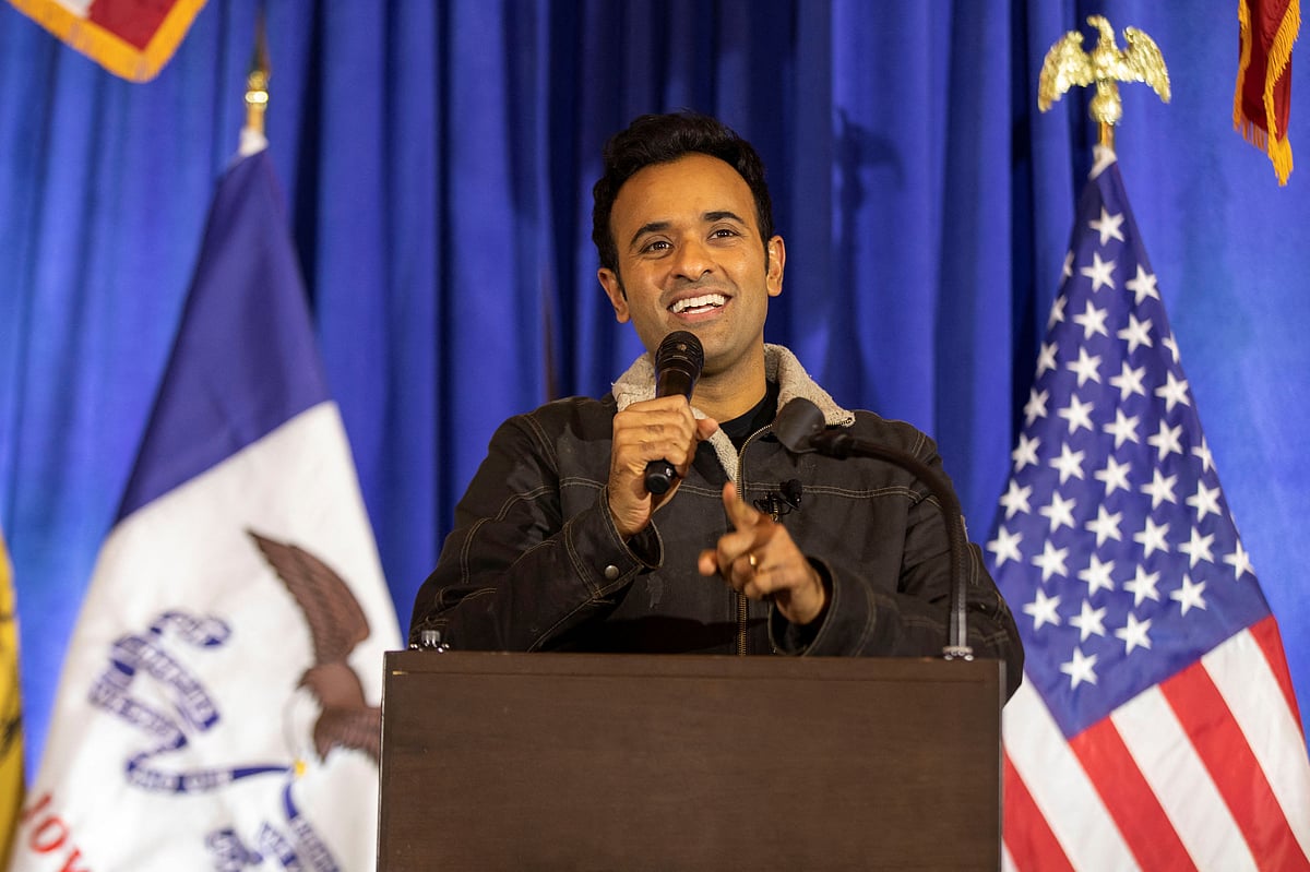 ಅಮೆರಿಕ ಅಧ್ಯಕ್ಷ ಚುನಾವಣೆ: ಹಿಂದೆ ಸರಿದ ಭಾರತೀಯ ಸಂಜಾತ ವಿವೇಕ್ ರಾಮಸ್ವಾಮಿ