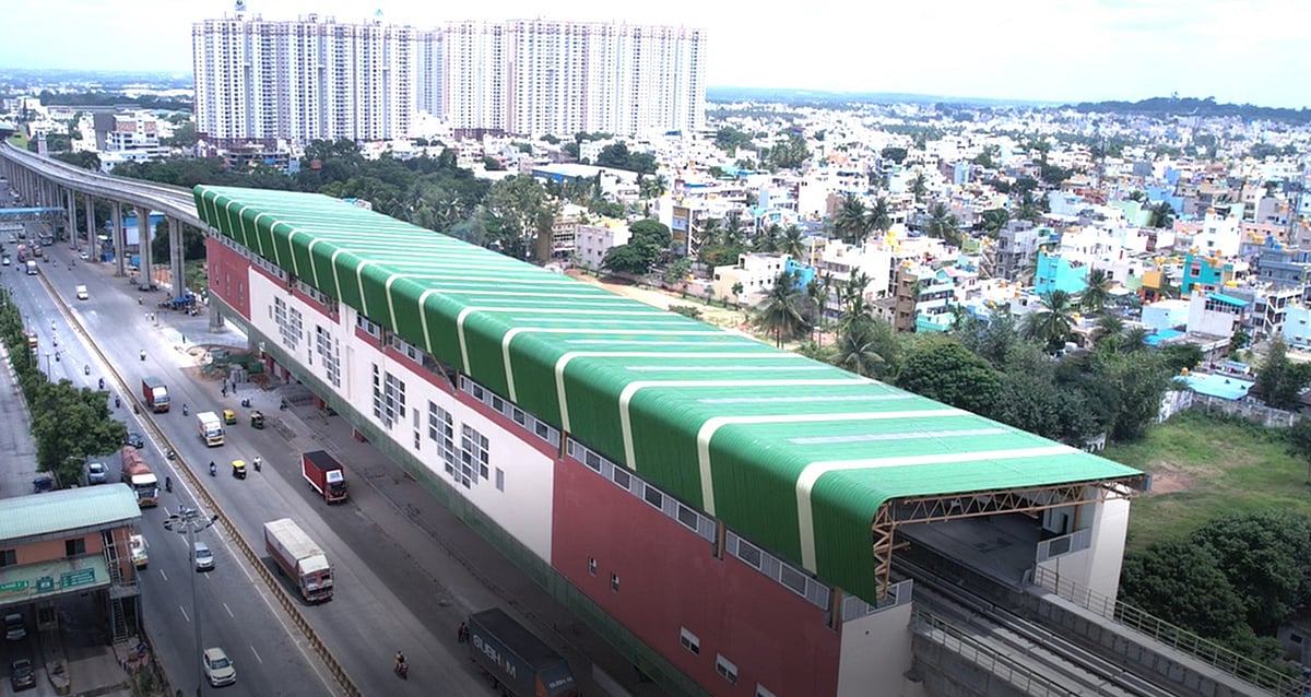 ನಾಗಸಂದ್ರ–ಮಾದಾವರ: ಸಿವಿಲ್‌ ಕಾಮಗಾರಿ ಶೇ 99 ಪೂರ್ಣ