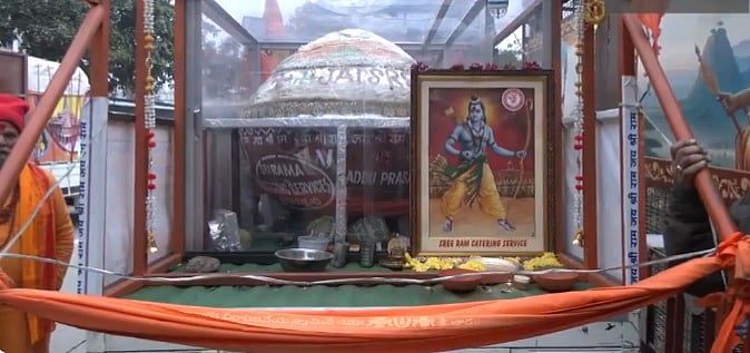 ರಾಮಮಂದಿರ ಉದ್ಘಾಟನೆ: ಕರಸೇವಕಪುರ ತಲುಪಿದ 1,265 ಕೆ.ಜಿ ತೂಕದ ಪ್ರಸಾದದ ಲಡ್ಡು