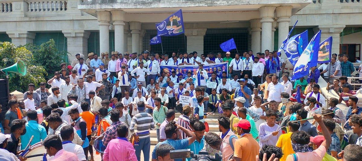 ರಾಮನಗರ: ವಕೀಲರ ವಿರುದ್ಧ ಎಫ್ಐಆರ್‌ಗೆ ದಲಿತ ಸಂಘಟನೆಗಳ ಗಡುವು