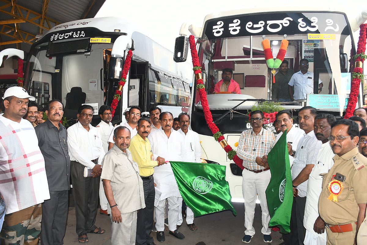ಕಲಬುರಗಿ-ಬೆಂಗಳೂರು ಬಸ್‌ ಸೇವೆಗೆ ಚಾಲನೆ
