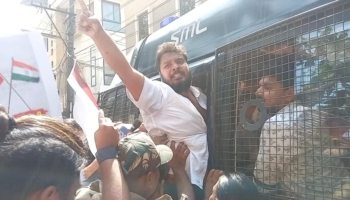 ಸಂಸದ ನಳಿನ್ ಮನೆಗೆ ಮುತ್ತಿಗೆ ಯತ್ನ: ಎನ್ಎಸ್‌ಯುಐ ಕಾರ್ಯಕರ್ತರು ವಶಕ್ಕೆ