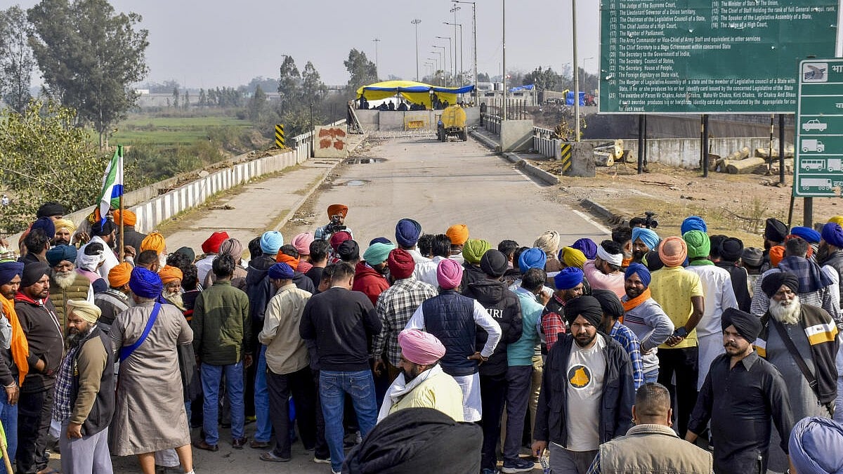 ದೆಹಲಿ ಚಲೋ | ರಾಷ್ಟ್ರ ರಾಜಧಾನಿ ಪ್ರವೇಶಕ್ಕೆ ರೈತರು ಸಜ್ಜು: ಭದ್ರತೆ ಬಿಗಿ
