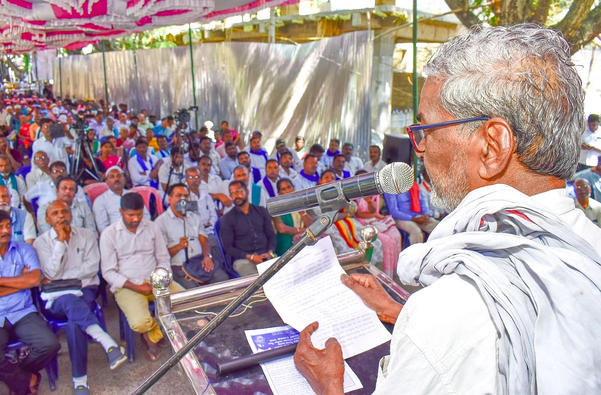 ಬಿಜೆಪಿ ಮತ್ತೆ ಅಧಿಕಾರಕ್ಕೆ ಬಂದರೆ ಉಳಿಗಾಲವಿಲ್ಲ: ದೇವನೂರ ಮಹಾದೇವ