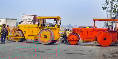 ರೈತರ ಪ್ರತಿಭಟನೆ ತಡೆಯಲು ಬಿಗಿ ಬಂದೋಬಸ್ತ್ 