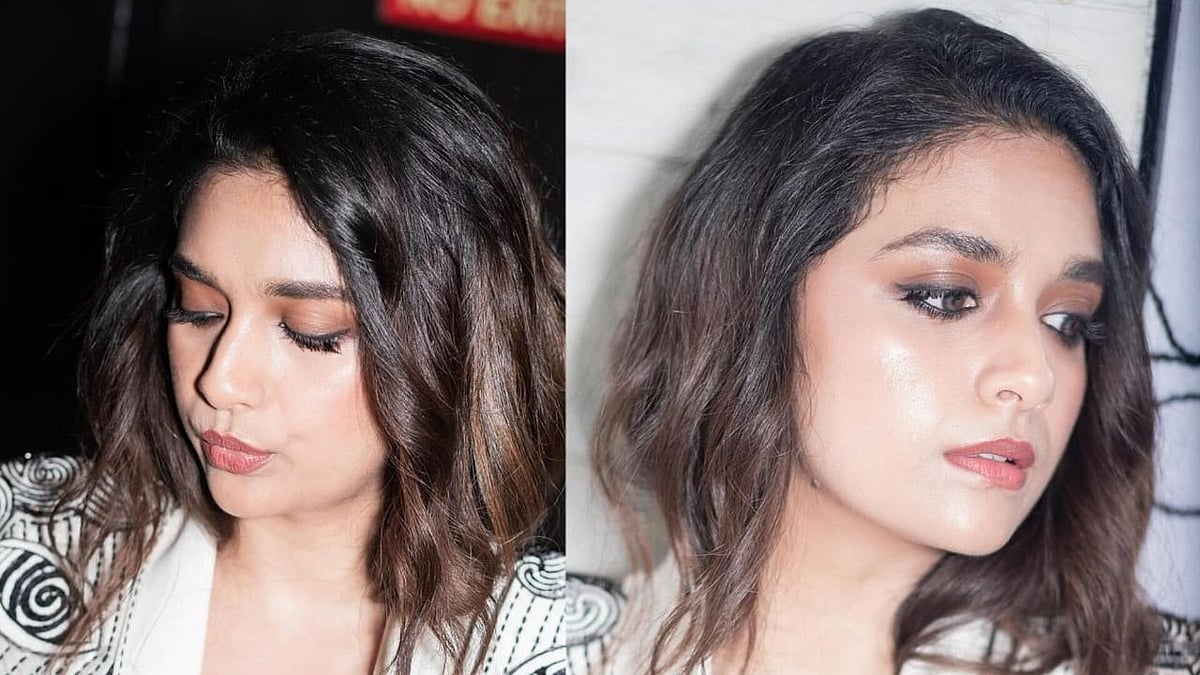 PHOTOS | ಸ್ಟೈಲಿಶ್‌ ಲುಕ್‌ನಲ್ಲಿ ಕಾಣಿಸಿಕೊಂಡ ನಟಿ ಕೀರ್ತಿ ಸುರೇಶ್‌