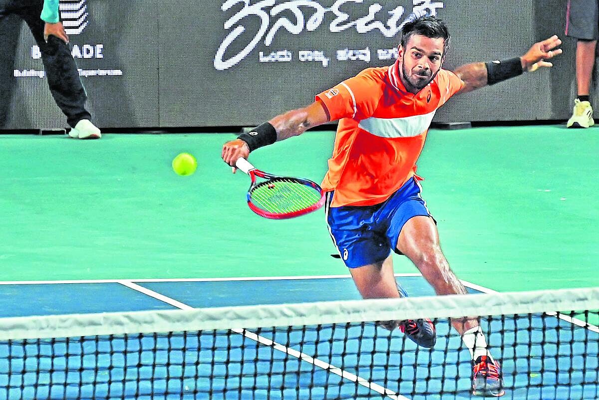 Bengaluru Open | ಸುಮಿತ್‌ ನಗಾಲ್‌ ಶುಭಾರಂಭ