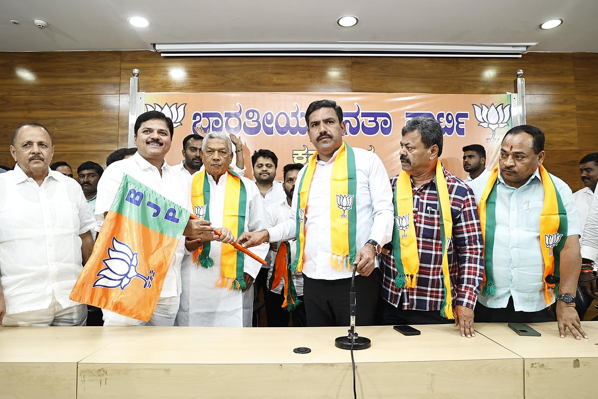 ಮಾಡಾಳ್‌ ವಿರೂಪಾಕ್ಷಪ್ಪ ಬಿಜೆಪಿ ಸೇರ್ಪಡೆ