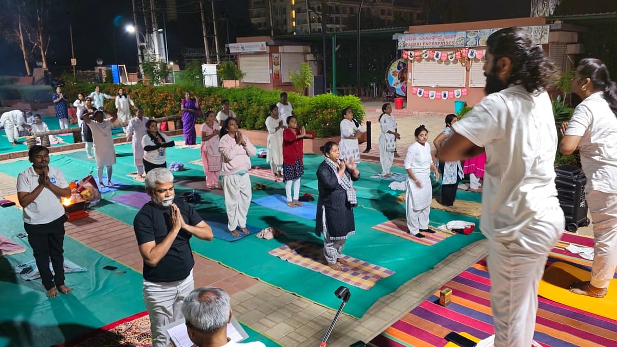 ರಥಸಪ್ತಮಿ: ಹೊಸಪೇಟೆಯಲ್ಲಿ 108 ಬಾರಿ ಸೂರ್ಯ ನಮಸ್ಕಾರ