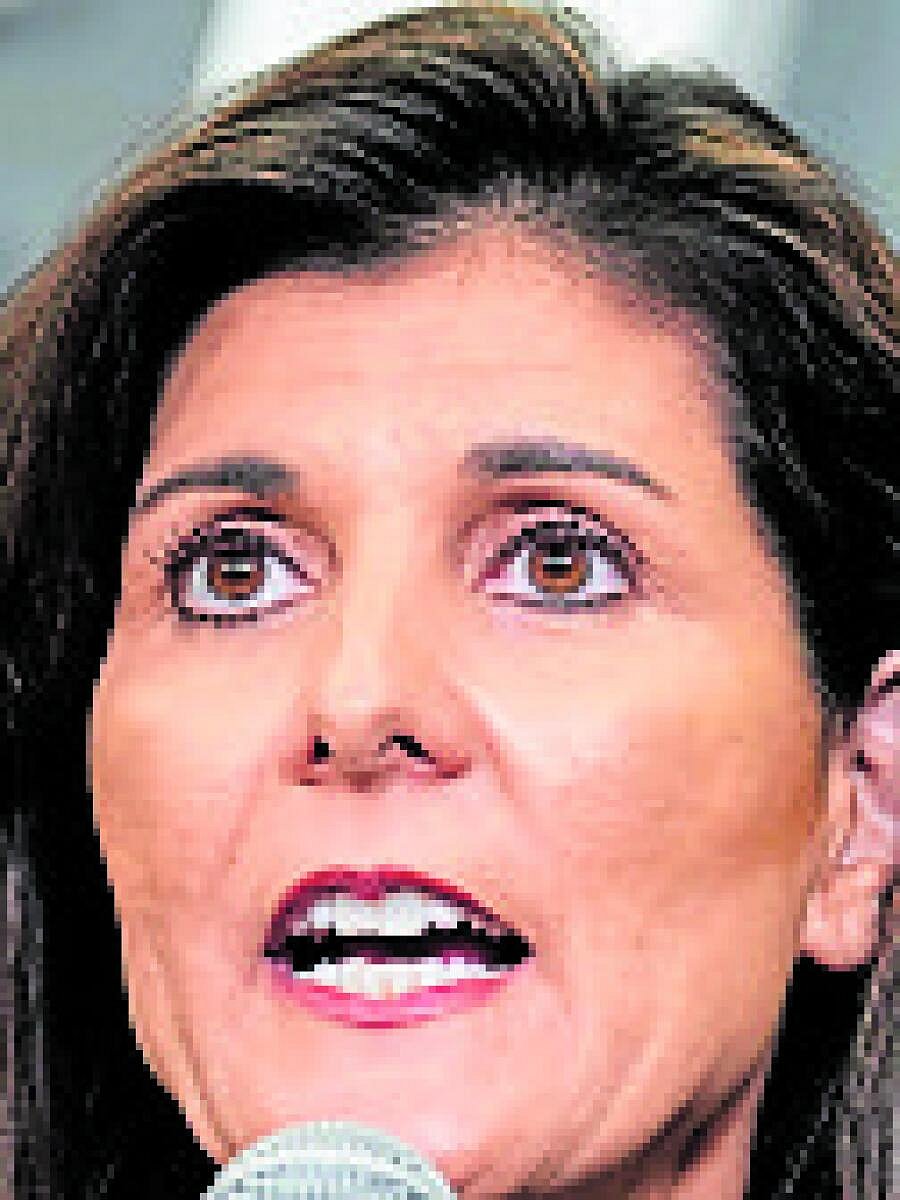 ಅಮೆರಿಕ ಅಧ್ಯಕ್ಷರಾಗಿ ಮಹಿಳೆ: ನಿಕ್ಕಿ ಹ್ಯಾಲೆ ವಿಶ್ವಾಸ