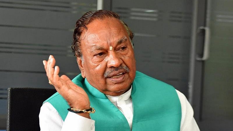 ರಾಮೇಶ್ವರಂ ಕೆಫೆಯಲ್ಲಿ ಬಾಂಬ್‌ ಸ್ಫೋಟ | ಭಯೋತ್ಪಾದಕರ ಕೃತ್ಯ: ಈಶ್ವರಪ್ಪ ಆರೋಪ