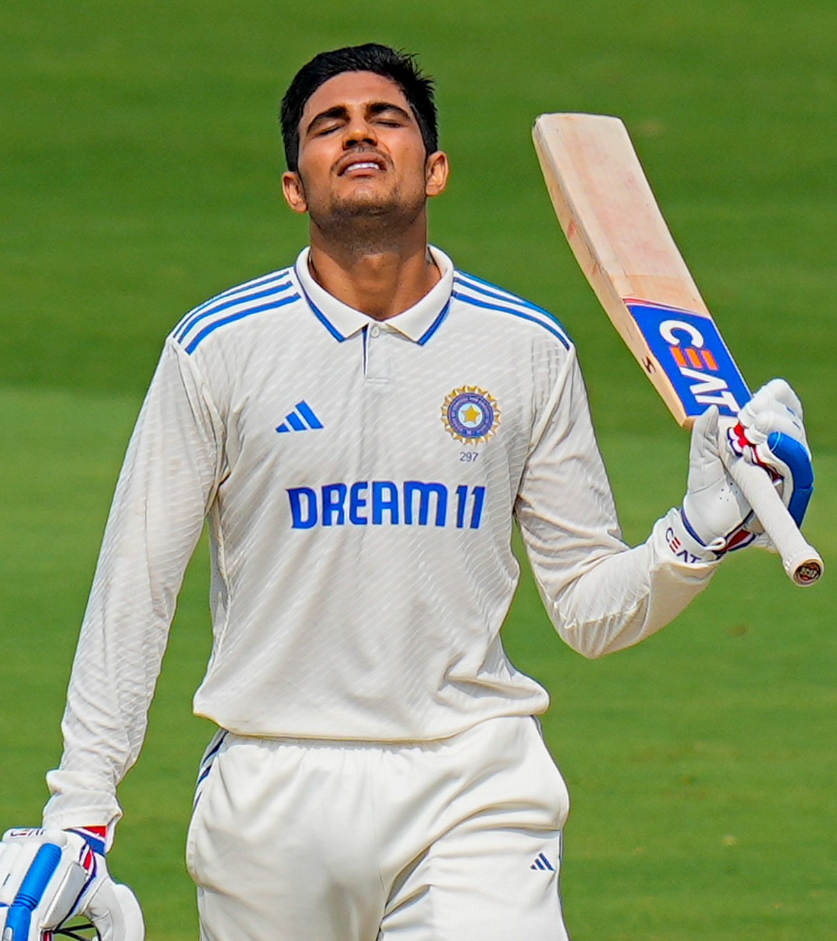 2ನೇ ಟೆಸ್ಟ್ ಕ್ರಿಕೆಟ್‌:  ಶುಭಮನ್ ಗಿಲ್ ಅಮೋಘ ಶತಕದ ಲಯ